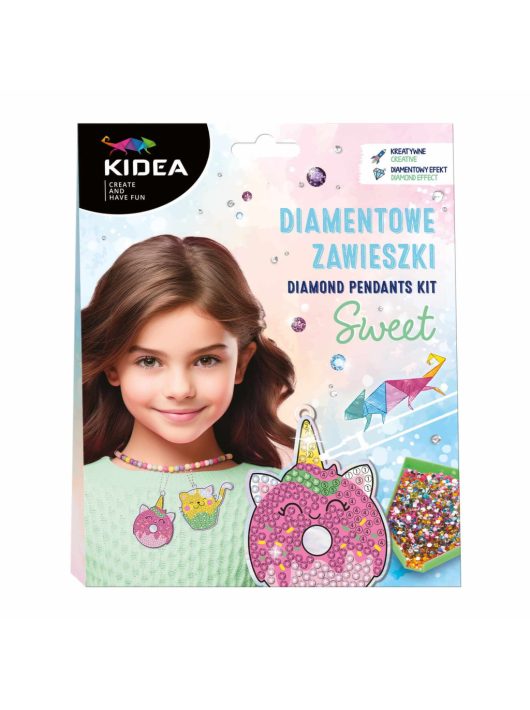 Gyémántfestés szett, Sweet medálok (2 db/szett), Kidea