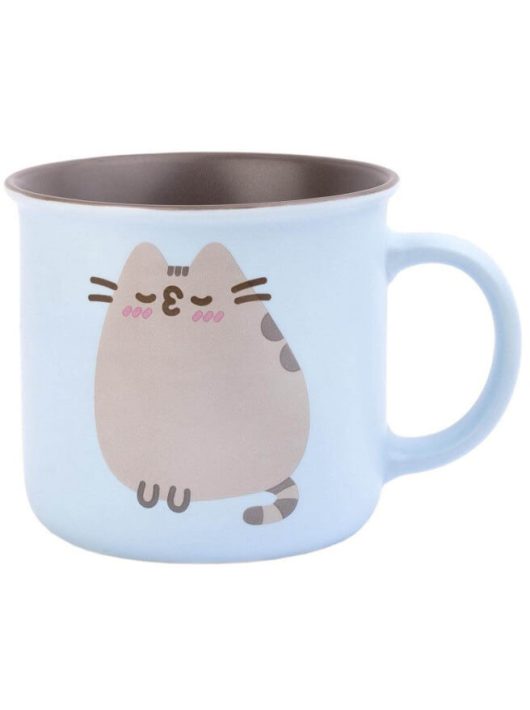 Pusheen cicás bögre, kerámia, 380ml, Purrfect Love Collection