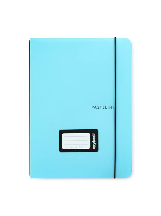 OXYbook füzet A/5, 40 lapos, vonalas, PASTELINI, pasztell kék